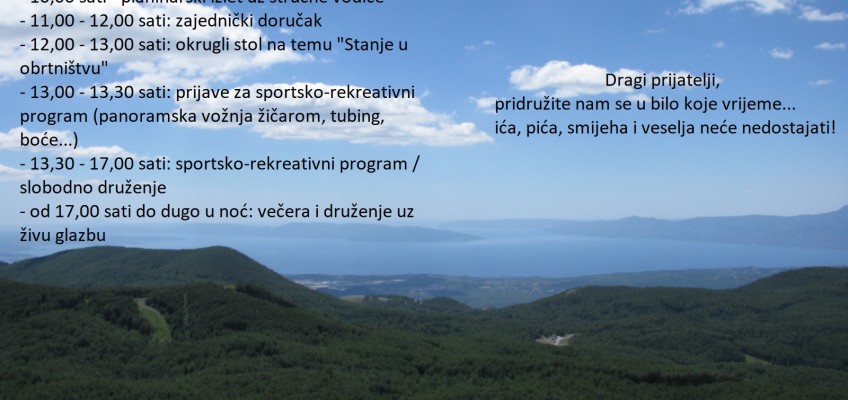 Poziv na „3. Susret obrtnika i prijatelja Udruženja obrtnika Rijeka“