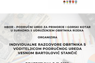 Info dan HBOR-a u Udruženju obrtnika Rijeka – 3.11.2025.